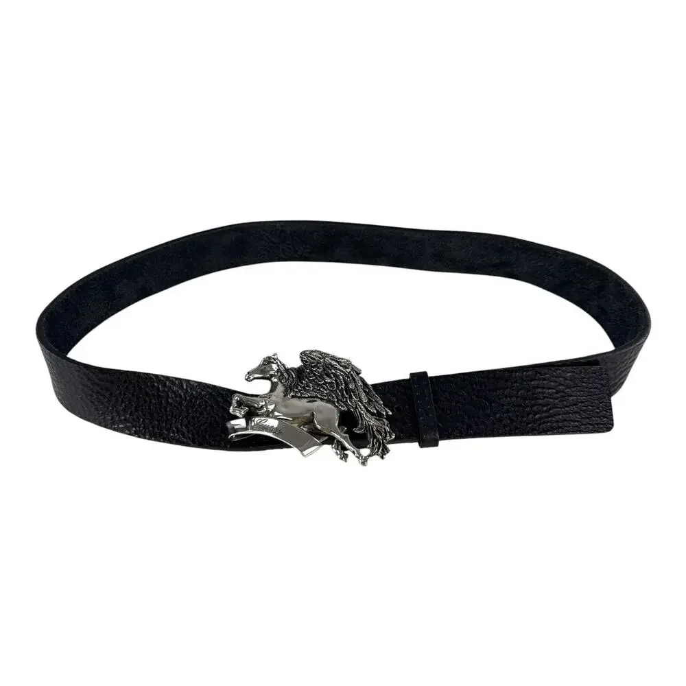 Gucci Pegasus Leather Belt